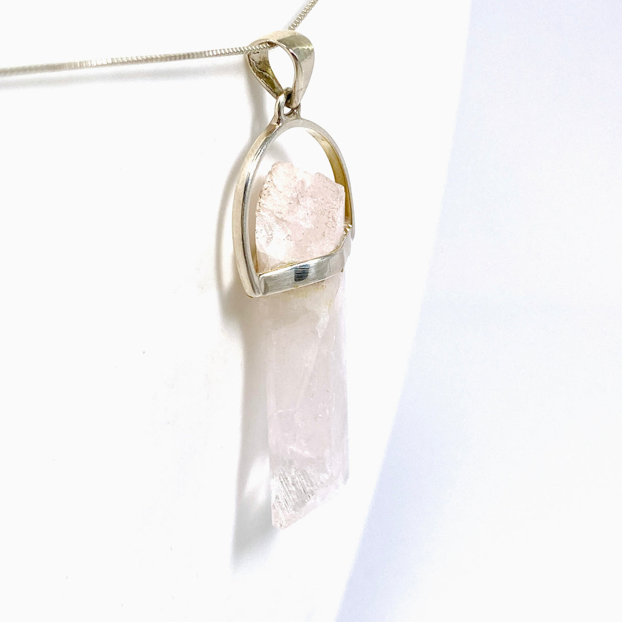 Danburite Raw Crystal Pendant PPGJ1111