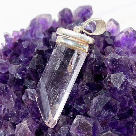 Danburite Raw Crystal Pendant PPGJ648 - Nature's Magick