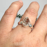 Diamond Quartz Raw Ring Size 6.5 PRGJ778