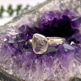 Diamond Quartz Raw Ring Size 7.5 PRGJ779