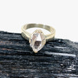 Diamond Quartz Ring Size 6 PRGJ290 - Nature's Magick