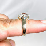 Diamond Quartz Ring Size 6 PRGJ290 - Nature's Magick