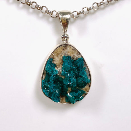 Dioptase Raw Crystal Pendant PPGJ528 - Nature's Magick