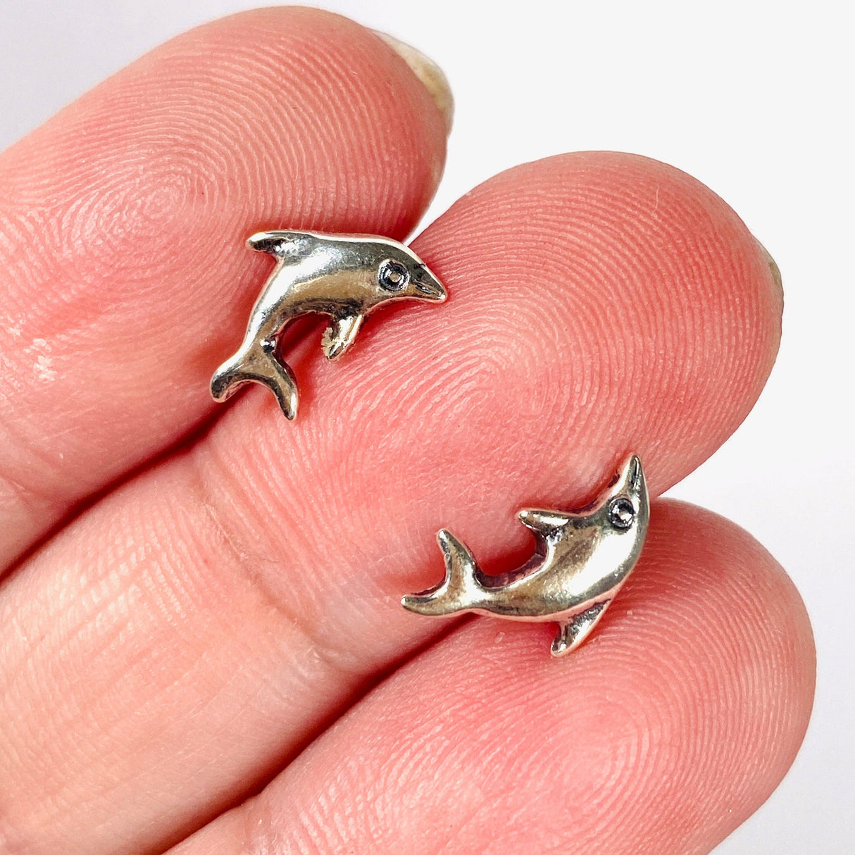 Dolphin Stud Earrings SE352A - Nature's Magick