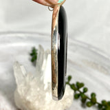 Druzy Black Agate oval pendant KPGJ3175 - Nature's Magick