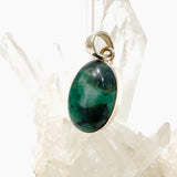 Emerald Oval Cabochon Pendant KPGJ4636