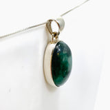 Emerald Oval Cabochon Pendant KPGJ4636