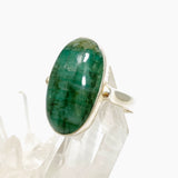 Emerald Oval Cabochon Ring Size 10 KPGJ3294