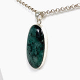 Emerald Oval Pendant KPGJ4181 - Nature's Magick