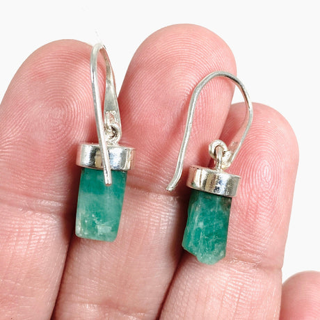 Emerald Raw Earrings PEGJ131 - Nature's Magick