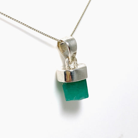 Emerald Raw Petite Pendant PPGJ521 - Nature's Magick