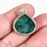 Emerald Teardrop Pendant KPGJ4178 - Nature's Magick