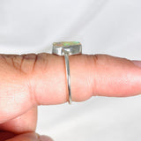 Ethiopian Opal fine band ring s.7 HRGJ-44 - Nature's Magick