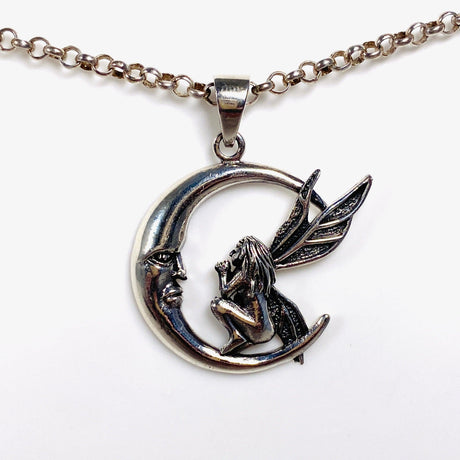 Fairy Moon Pendant SV50-964 - Nature's Magick