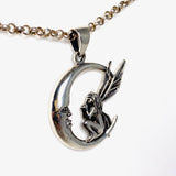 Fairy Moon Pendant SV50-964 - Nature's Magick