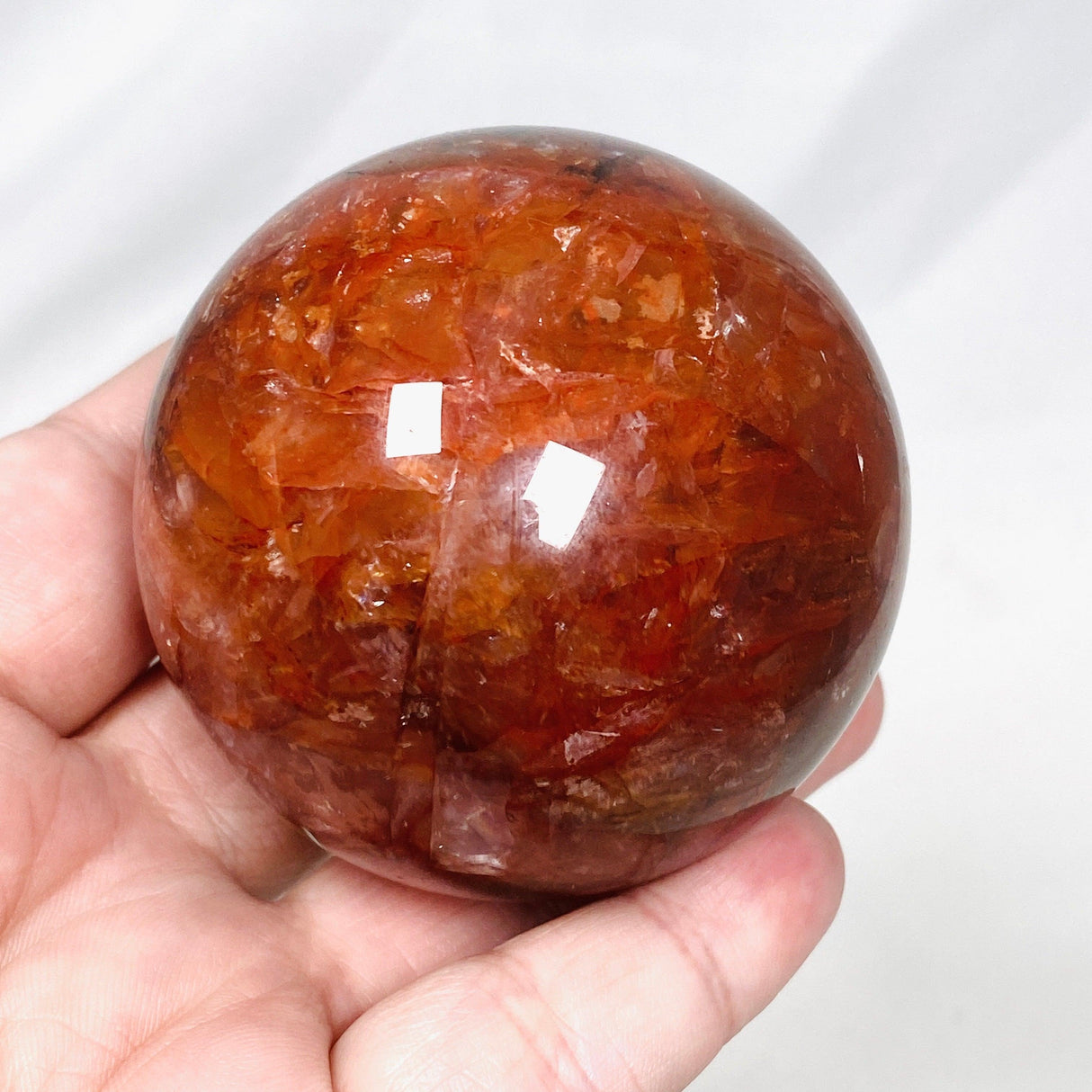 Fire Quartz Sphere FQS-05 - Nature's Magick