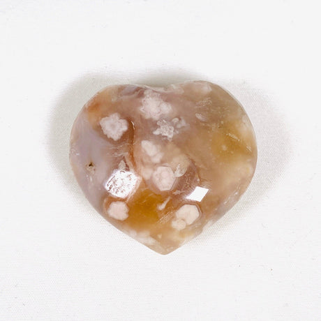 Flower Agate Heart 60-70g FAH-04 - Nature's Magick