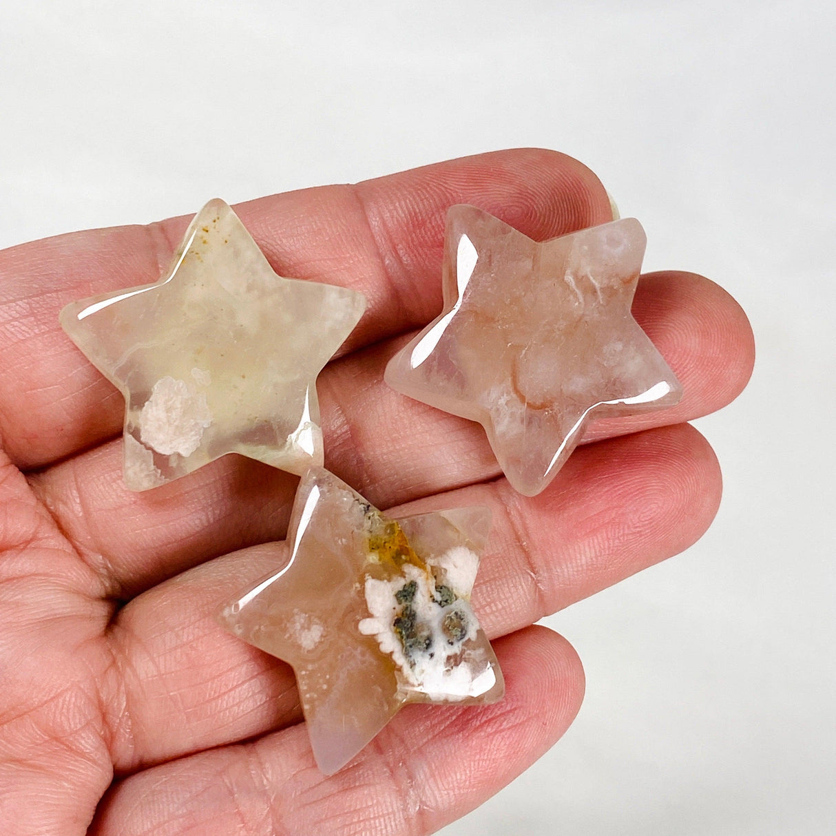 Flower Agate Star FAS-07 - Nature's Magick