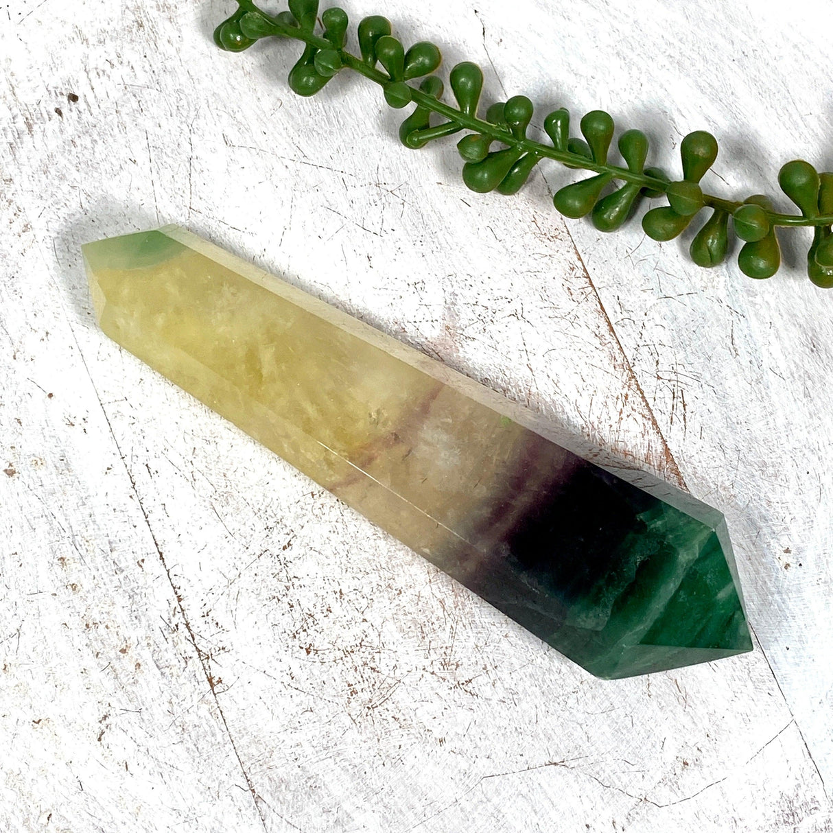 Fluorite Double Terminated Point FLUDT-06 - Nature's Magick