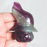 Fluorite Jack O'Lantern Carving FLJOL-05 - Nature's Magick