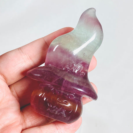 Fluorite Jack O'Lantern Carving FLJOL-06 - Nature's Magick