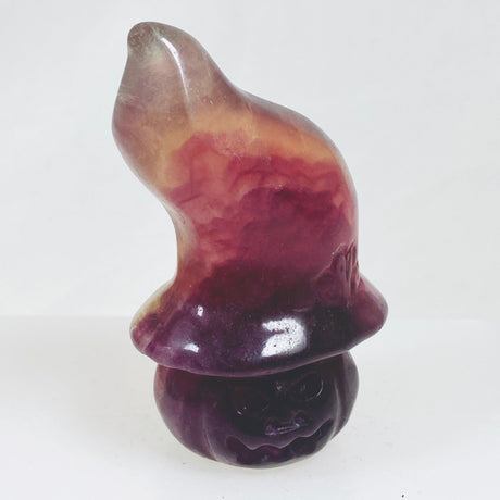 Fluorite Jack O'Lantern Carving FLJOL-07 - Nature's Magick