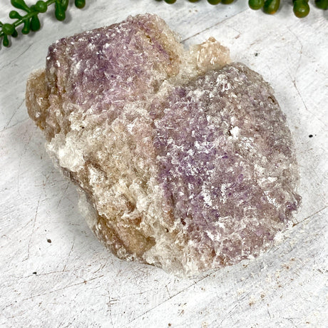 Fluorite on Calcite Specimen FQC-03 - Nature's Magick