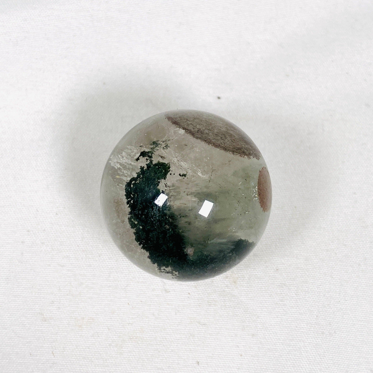 Garden Quartz (Lodolite) Sphere 40-50g - Nature's Magick