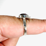 Garnet Faceted Teardrop Ring Size 8 LRGJ-16 - Nature's Magick