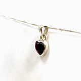 Garnet Heart Cabochon Pendant PPGJ1155