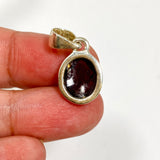 Garnet Oval Faceted Pendant PPGJ1161