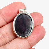 Garnet Oval Pendant KPGJ4131 - Nature's Magick