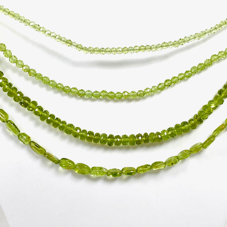 Gemstone Bead Necklace - Peridot - Nature's Magick