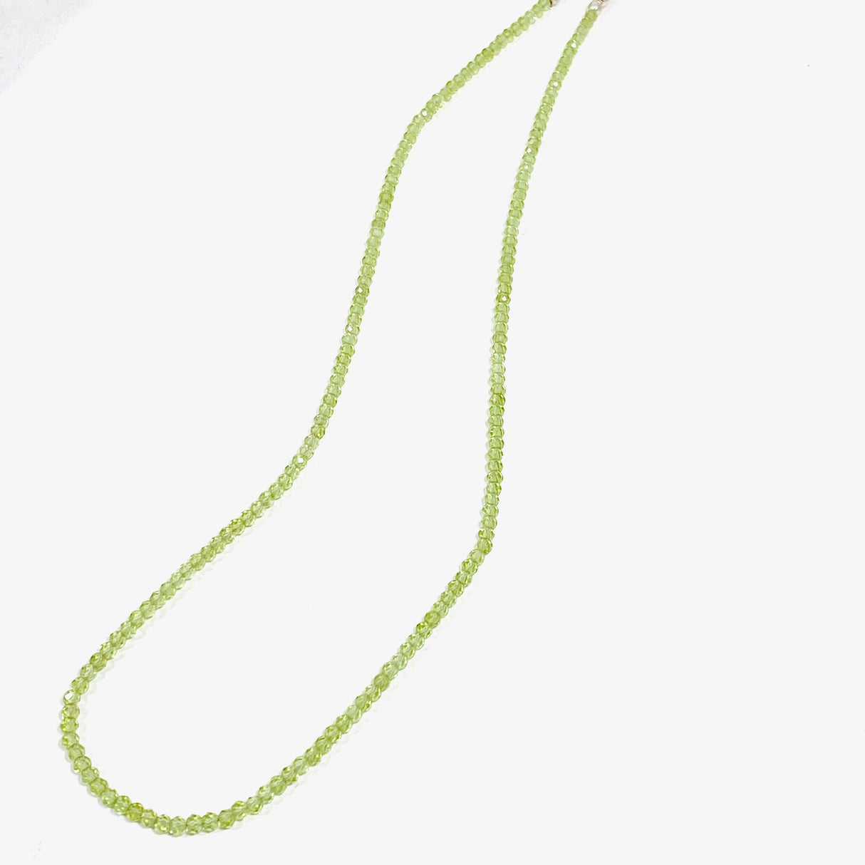 Gemstone Bead Necklace - Peridot - Nature's Magick