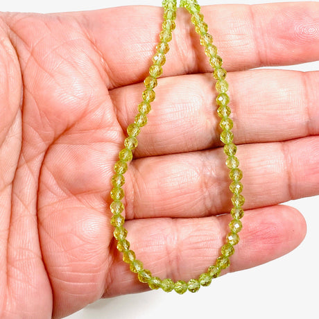 Gemstone Bead Necklace - Peridot - Nature's Magick