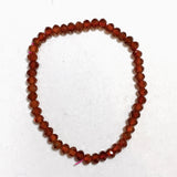 Hessionite Garnet Faceted Bracelet