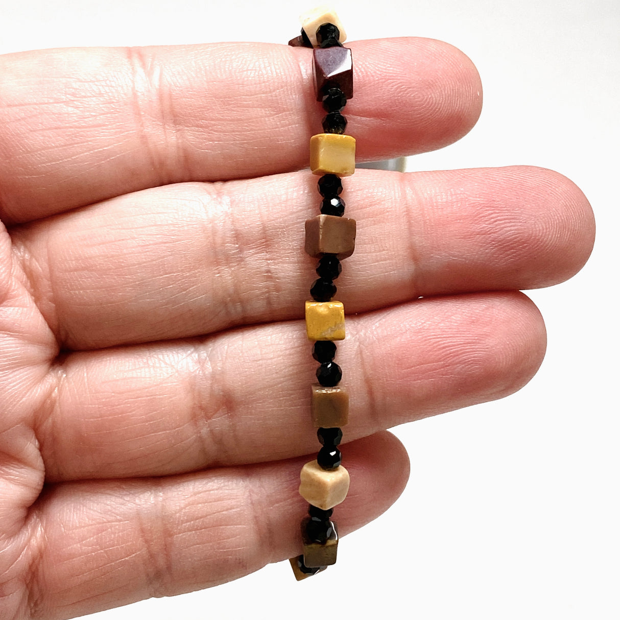 Mookaite Cubed Bracelet