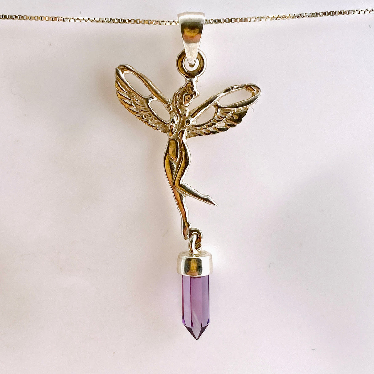 Gemstone Fairy Point Pendant PPGJ1008