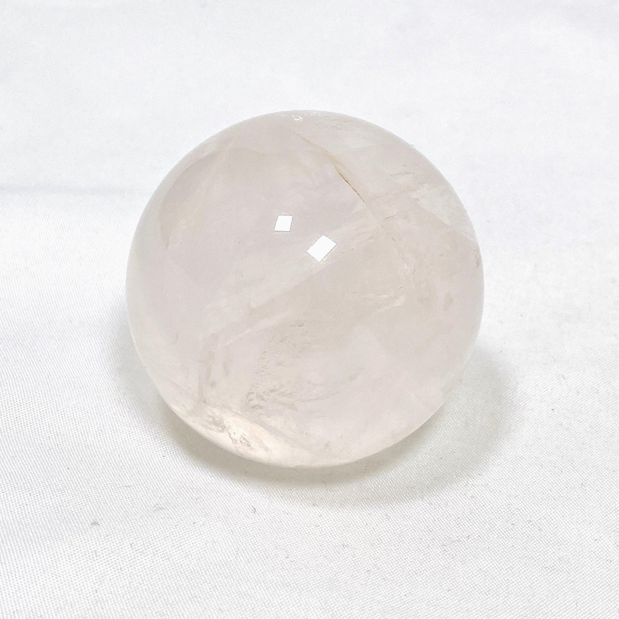 Girasol Rose Quartz Sphere RQS-20 - Nature's Magick