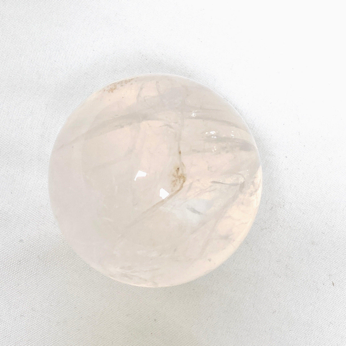 Girasol Rose Quartz Sphere RQS-20 - Nature's Magick