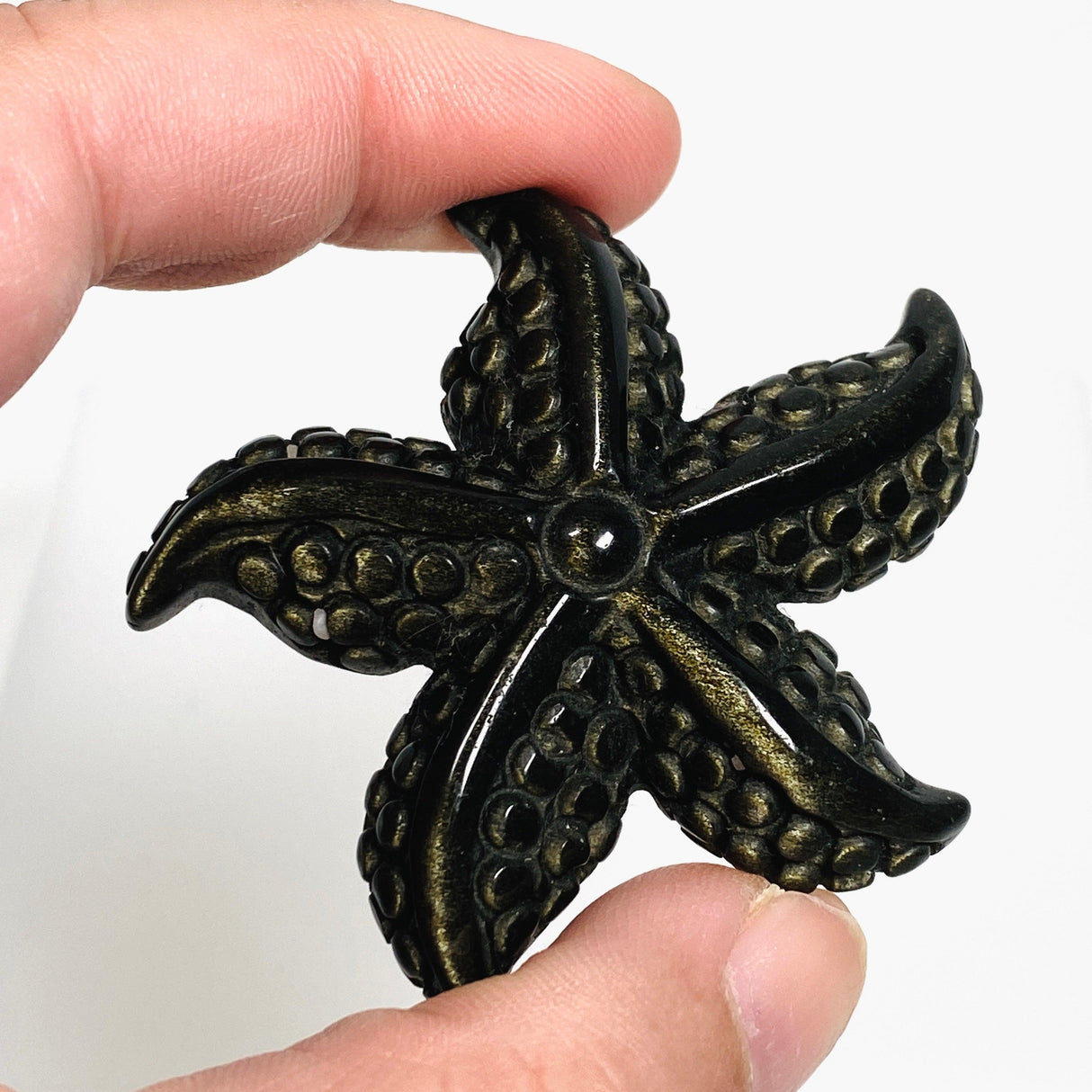 Gold Obsidian Starfish GOS - Nature's Magick