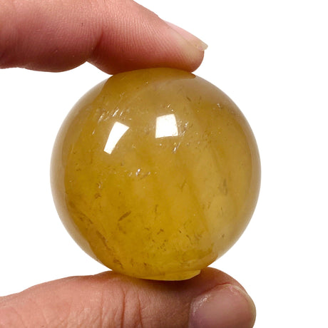 Golden Calcite sphere GCS-01 - Nature's Magick