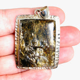 Golden Mica rectangular pendant KPGJ2881 - Nature's Magick