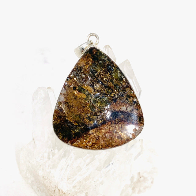 Golden Mica teardrop pendant KPGJ2879 - Nature's Magick