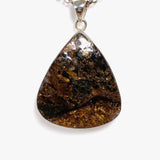 Golden Mica teardrop pendant KPGJ2879 - Nature's Magick