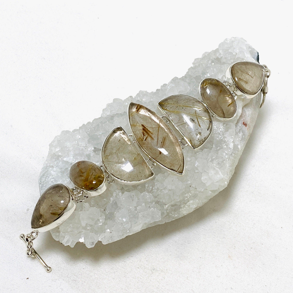 Golden Rutilated Quartz Multi-stone Bracelet THB-04 - Nature's Magick