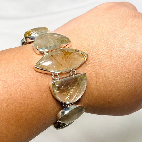 Golden Rutilated Quartz Multi-stone Bracelet THB-04 - Nature's Magick