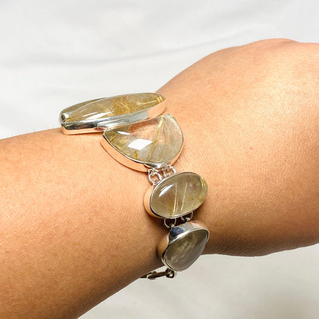 Golden Rutilated Quartz Multi-stone Bracelet THB-04 - Nature's Magick