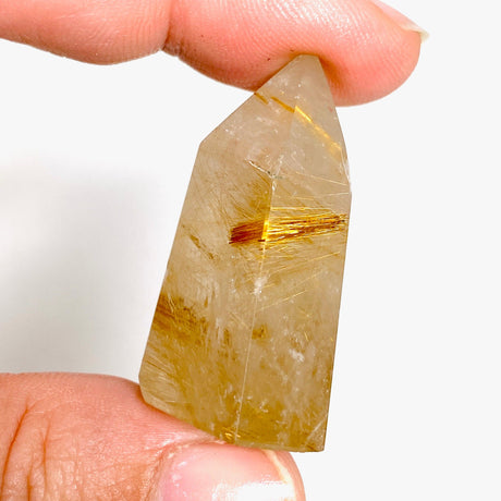 Golden rutile quartz point 20-30g RTQP-30 - Nature's Magick