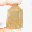 Golden rutile quartz point 40-50g RTQP-50 - Nature's Magick